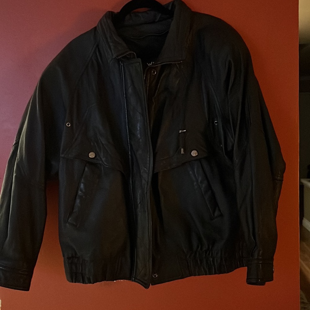 Wilson’s Vintage Bomber XL Leather Jacket